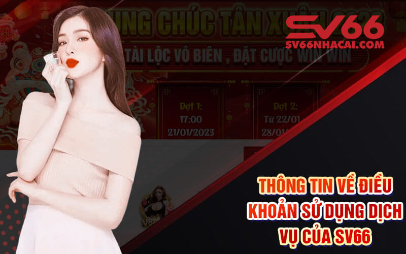 Thông Tin Về Điều Khoản Sử Dụng Dịch Vụ Của Sv66